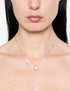 18K rose gold Petit Joli Lunaire diamond necklace